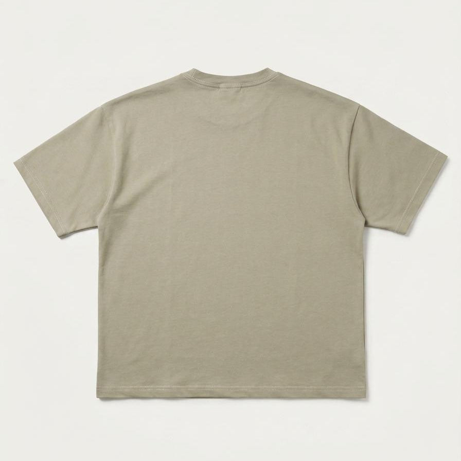 Boxy Fit Heavyweight Tee - Sage Green | krnl